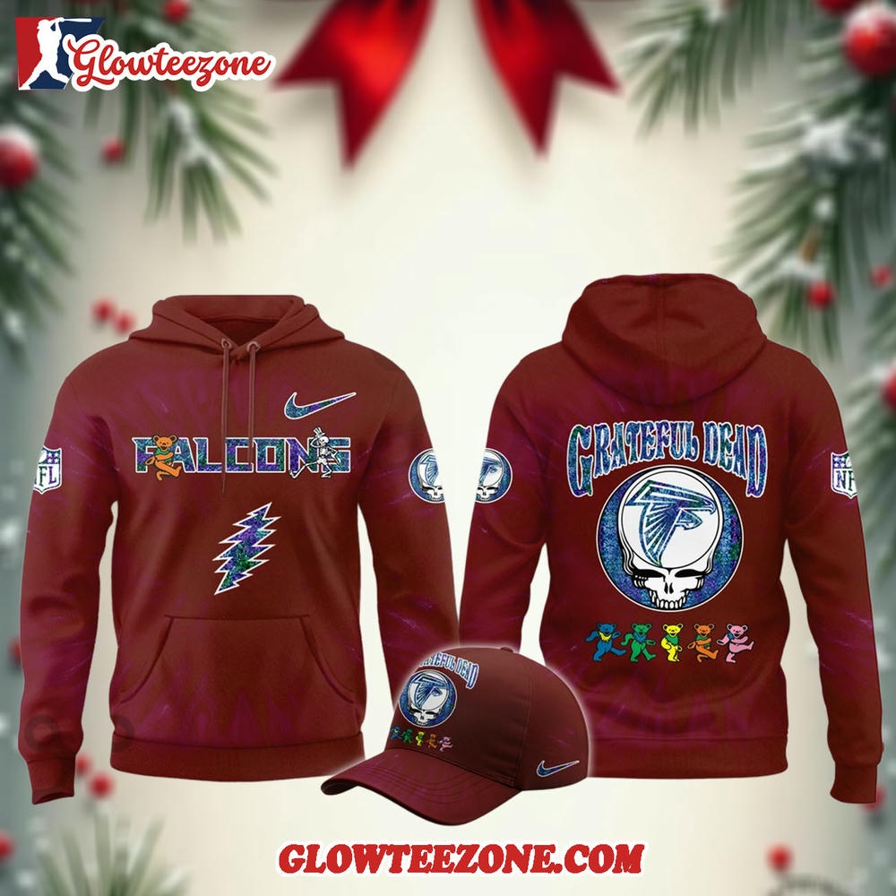Atlanta Falcons Grateful Dead Limited Hoodie 1