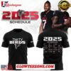 Atlanta Falcons New Season 2025 Schedule 3d Shirt 1
