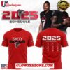 Atlanta Falcons New Season 2025 Schedule Red 3dshirt 1
