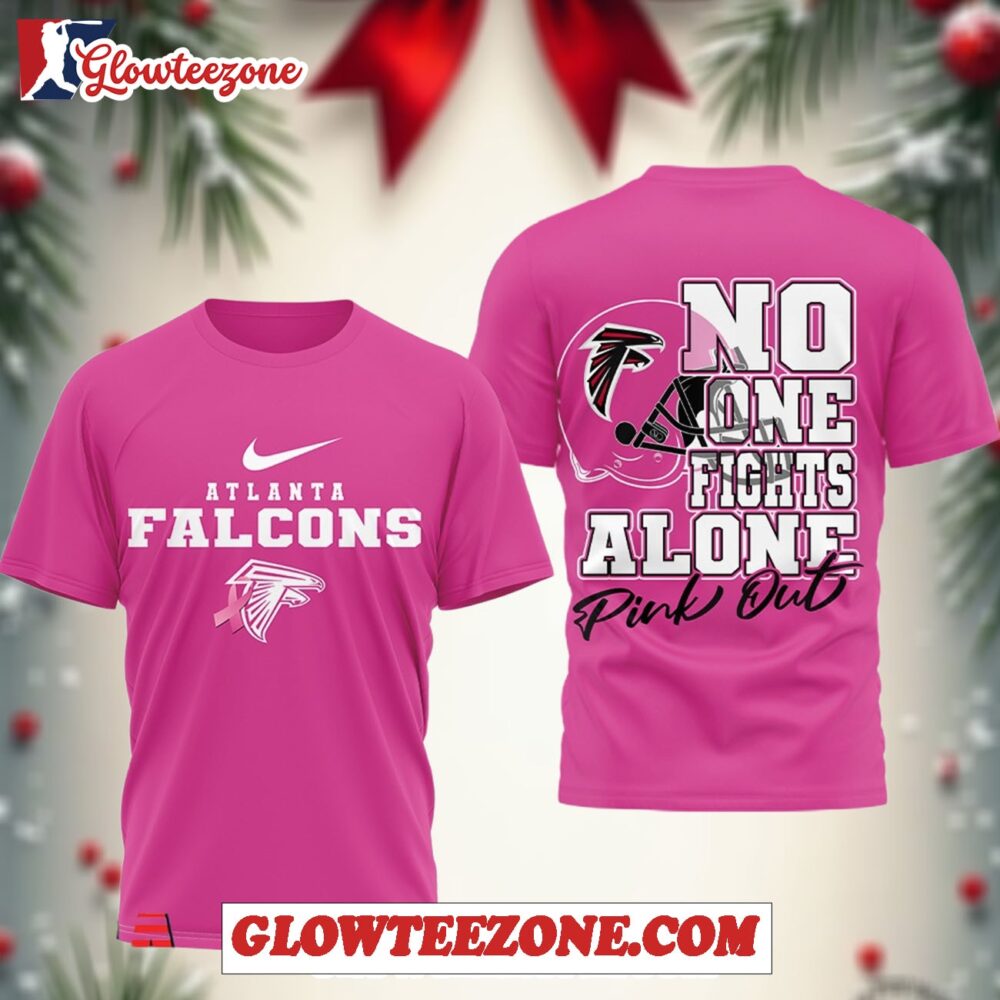 Atlanta Falcons Nfl Breast Cancer October 2025 New Edition 3d Shirt 1