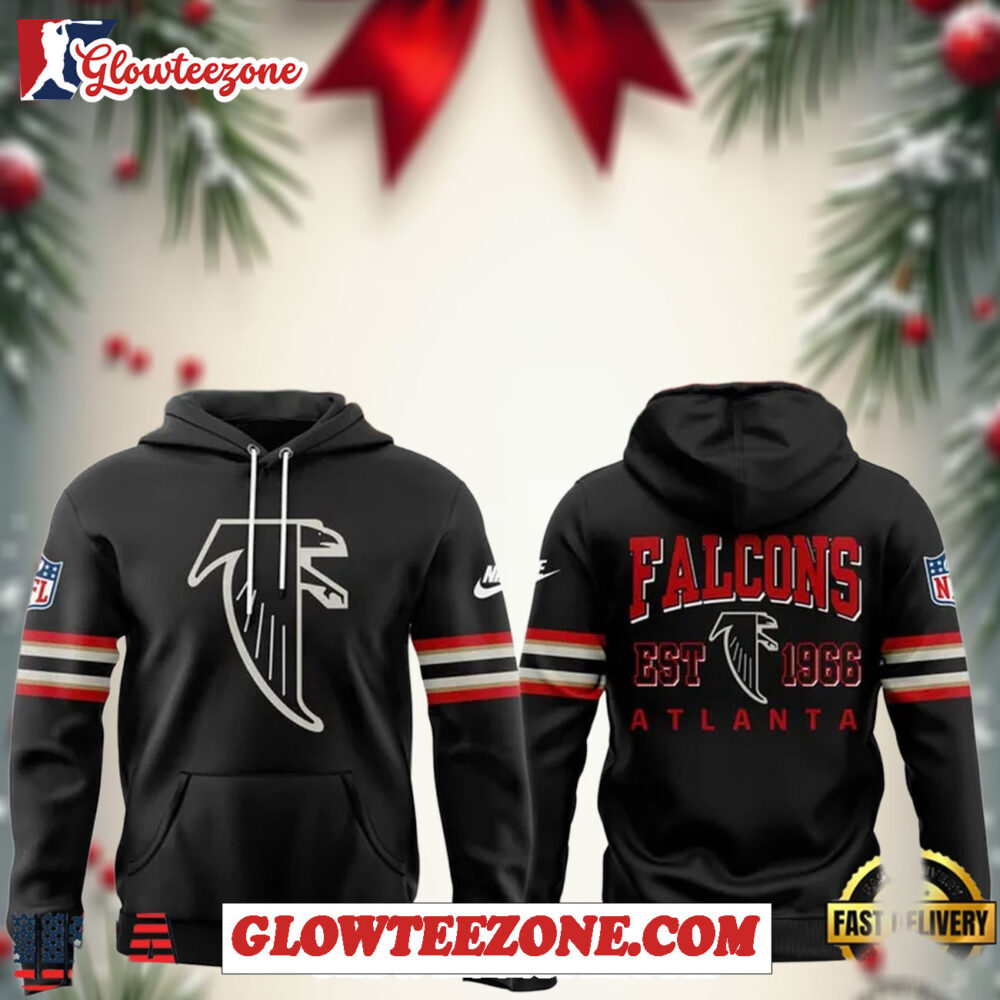 Atlanta Falcons Nfl Throwback All Over Print Hoodie 1