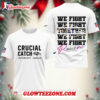 Baltimore Ravens Nfl Crucial Catch We Fight Together 2025 White Shirt 1