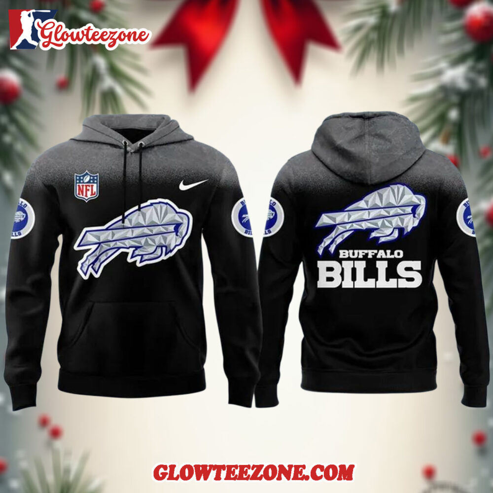 Buffalo Bills 2025 2026 Rivalries Cold Front Black Hoodie Shirt 1