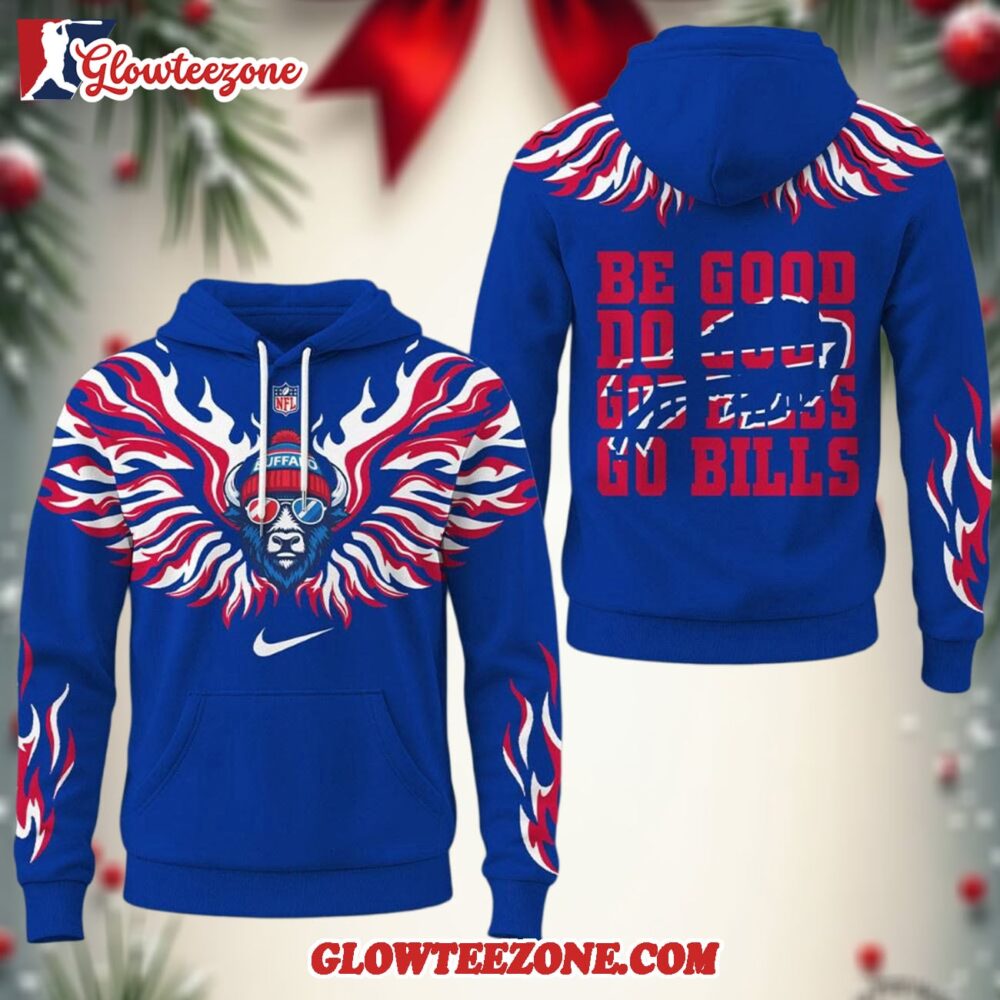 Buffalo Bills 2025 Nfl Fire Wings All Over Print Hoodie Shirt 1