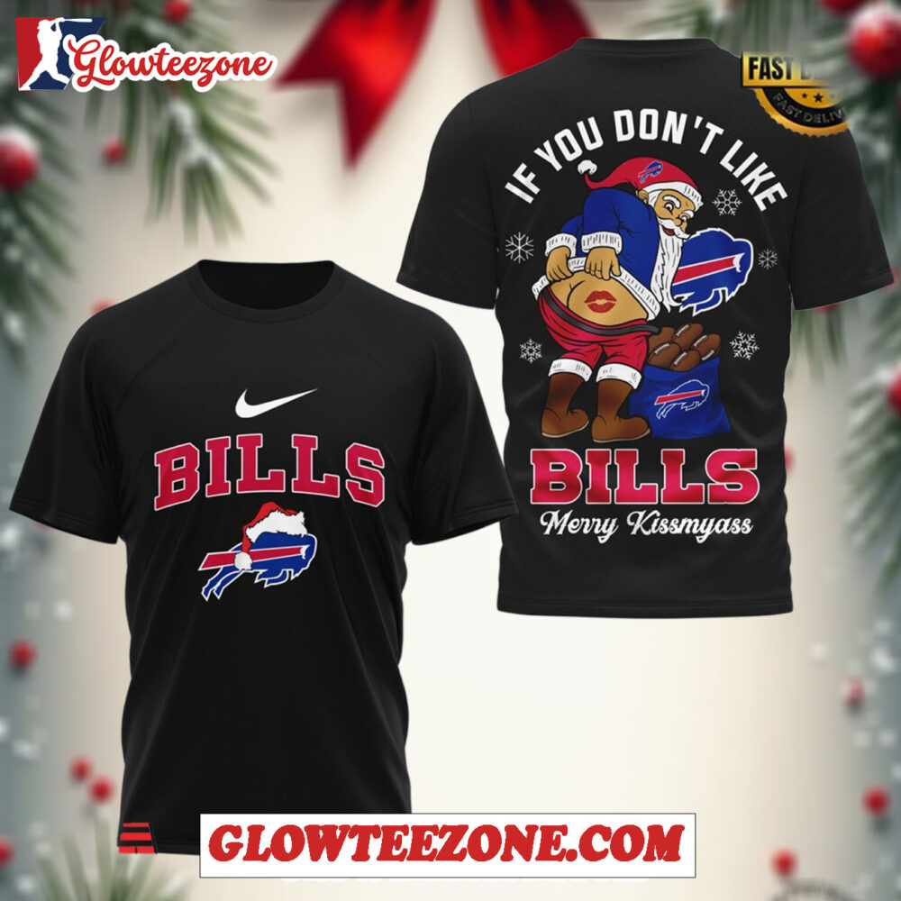 Buffalo Bills Nfl Funny Christmas Unisex 3d Shirt 1