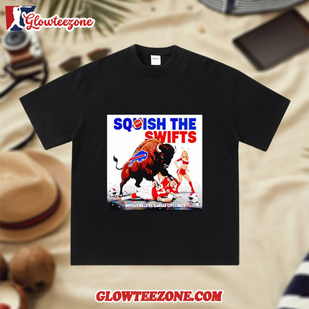 Buffalo Bills Vs Kansas City Chiefs Nfl Squish The Swifts Shirt