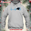 Carolina Panthers Heartbeat Hoodie Unisex Football T shirt Hoodie 1