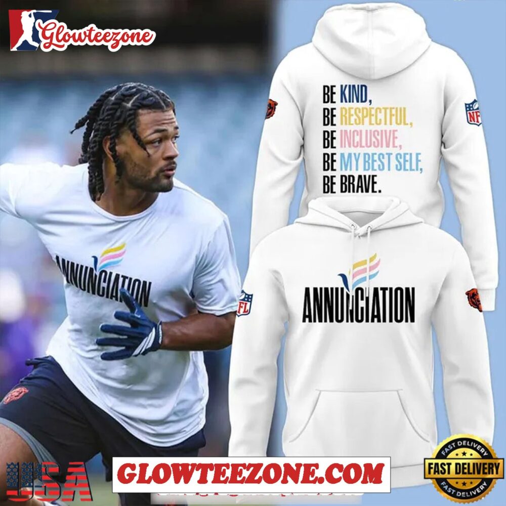 Chicago Bears 2025 Annunciation Limited Edition Hoodie 1