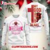 Chicago Bears Nfl My God Is Stronger Than Breast Cancer 2025 Sweatshirt 1