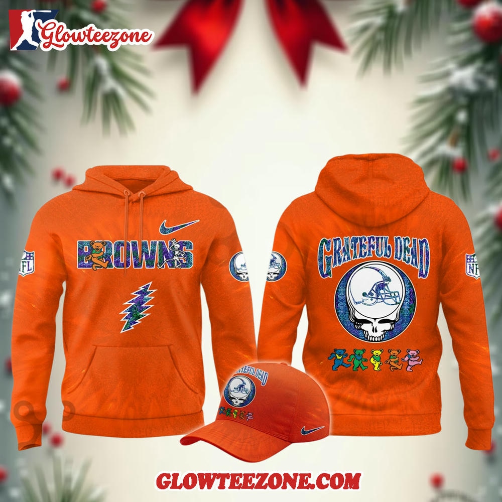 Cleveland Browns Grateful Dead Limited Hoodie 1