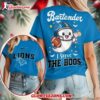 Detroit Lions 2025 Nfl Bartender Halloween Fan All Over Print Shirt 1