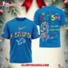 Detroit Lions Autism Awareness 3d Shirt 2 Detroit Lions Autism Awareness 3d Shirt 1