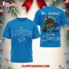 Detroit Lions Nfl This Gardener Loves The Football 3d Shirt 1