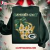 Green Bay Packers 2025 Nfl Cozy State Bow Sweatshirt 1