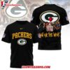 Green Bay Packers 2025 Nfl Not For The Weak Halloween All Over Print Shirt 1