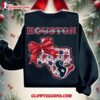 Houston Texans 2025 Nfl Cozy State Bow Sweatshirt 1