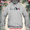 Houston Texans Heartbeat Hoodie Unisex Football T shirt Hoodie 1
