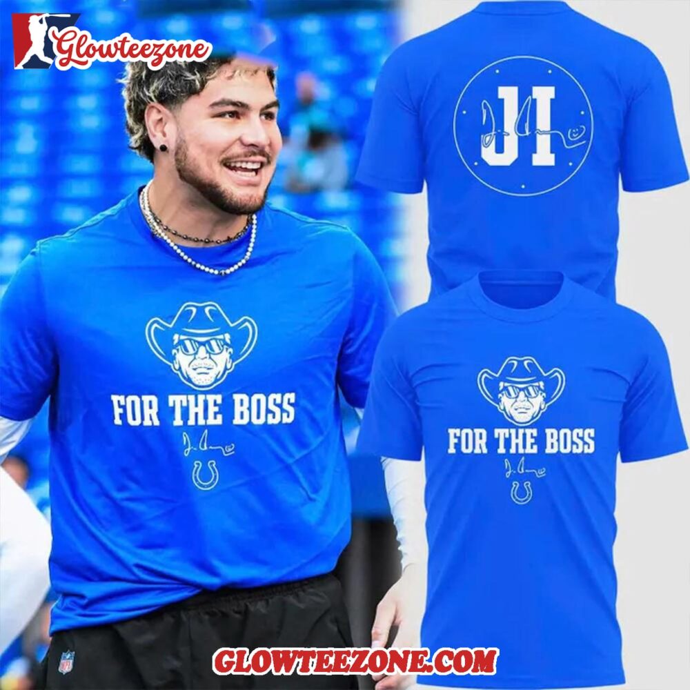 Indianapolis Colts Indy Colts Jim Irsay For The Boss 2025 T Shirt 1