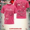 Indianapolis Colts Nfl Just A Girl Who Loves Flamingo 3d Shirt 1