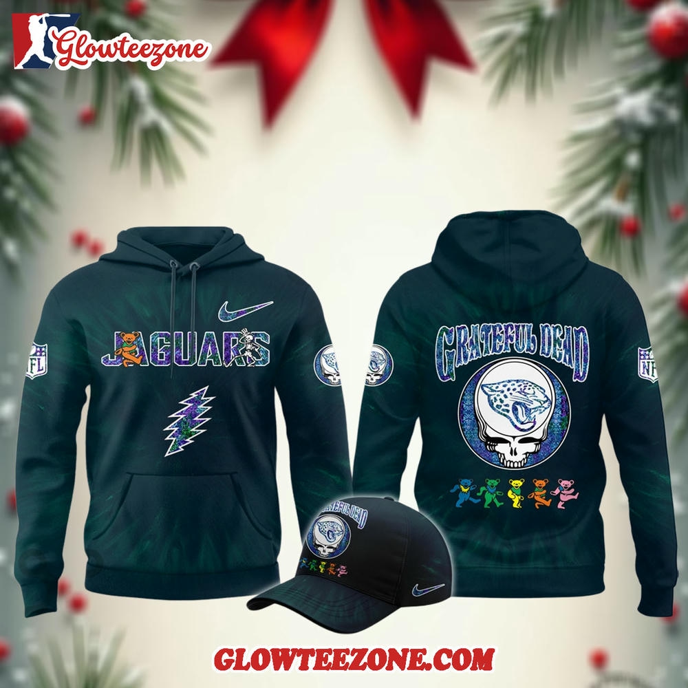 Jacksonville Jaguars Grateful Dead Limited Hoodie 1