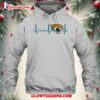Jacksonville Jaguars Heartbeat Hoodie Unisex Football T shirt Hoodie 1