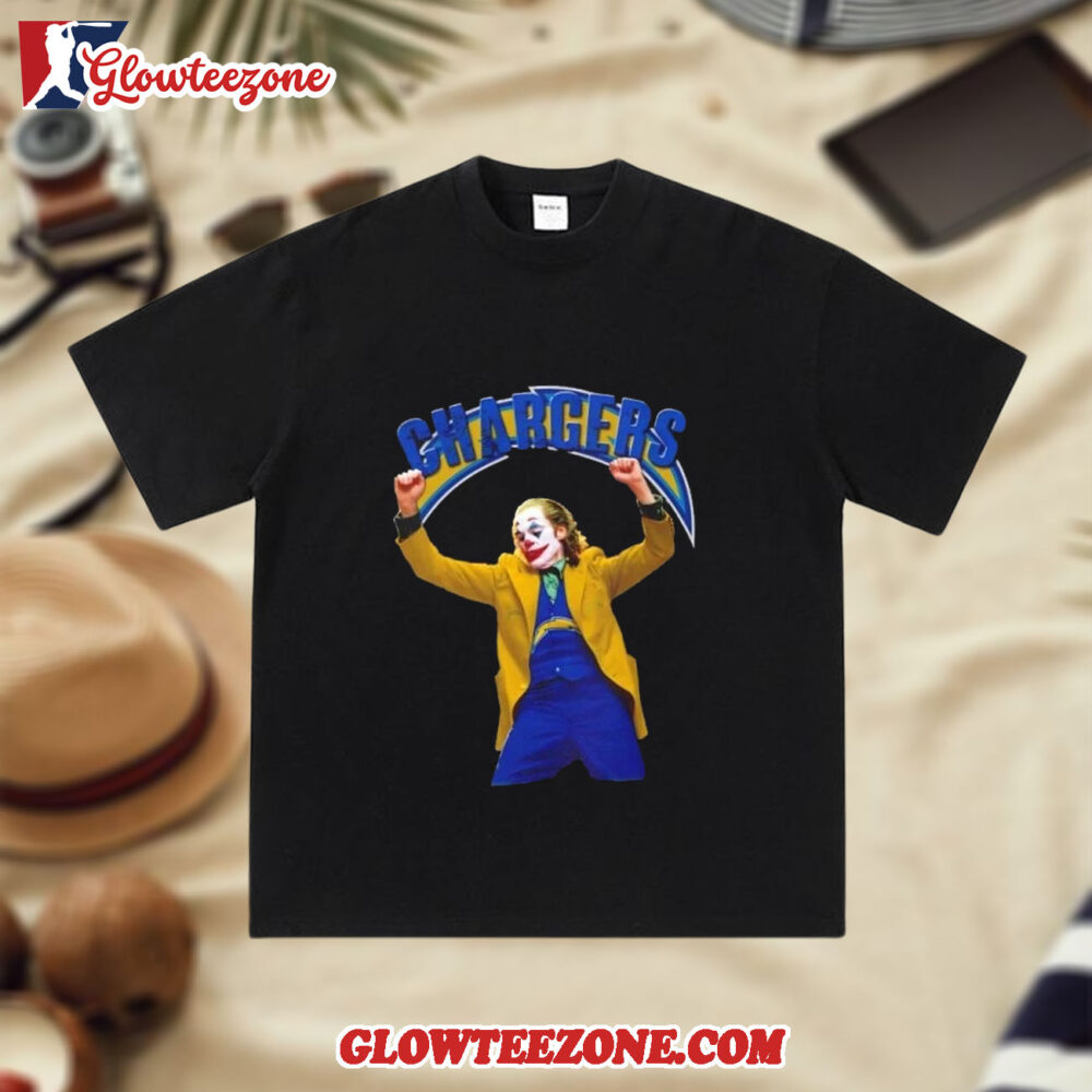 Joker Dancing Los Angeles Chargers Football Shirt