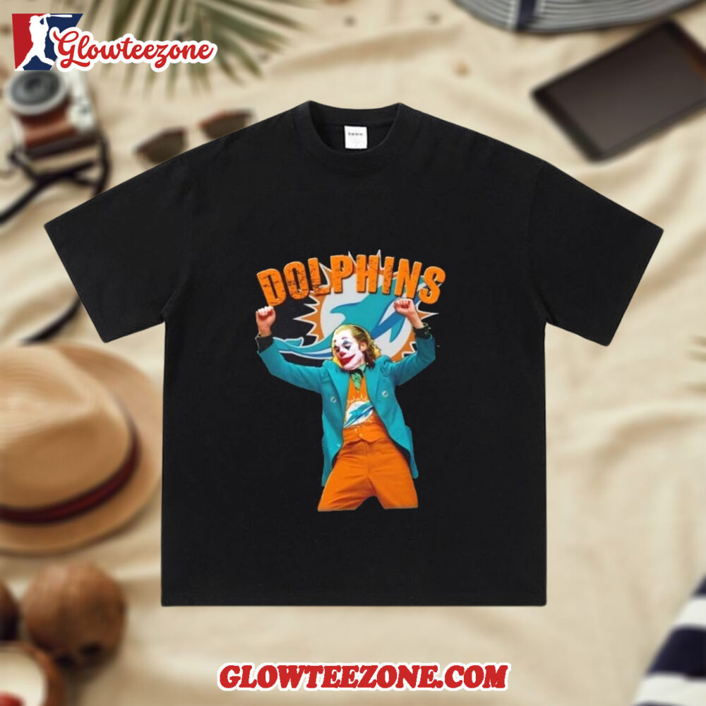 Joker Dancing Miami Dolphins Football Shirt