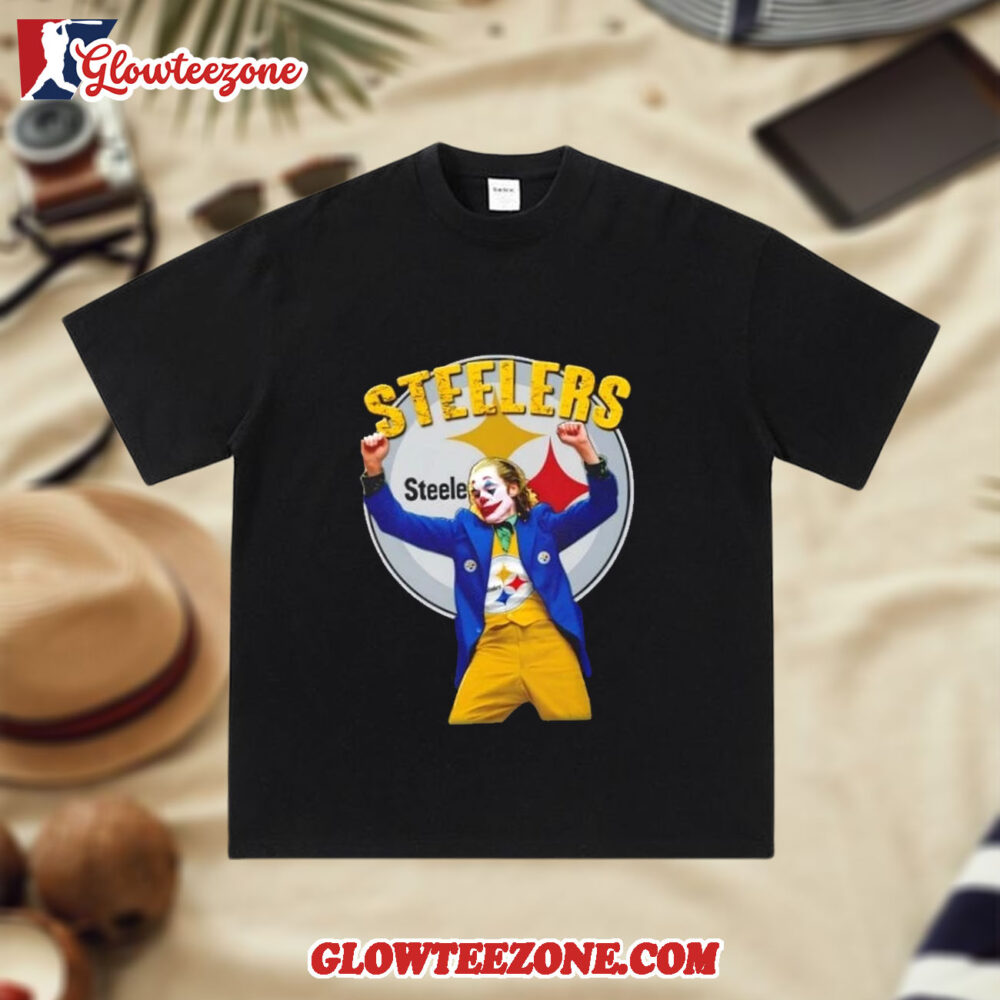 Joker Dancing Pittsburgh Steelers Football Shirt