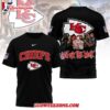 Kansas City Chiefs 2025 Nfl Not For The Weak Halloween All Over Print Shirt 1