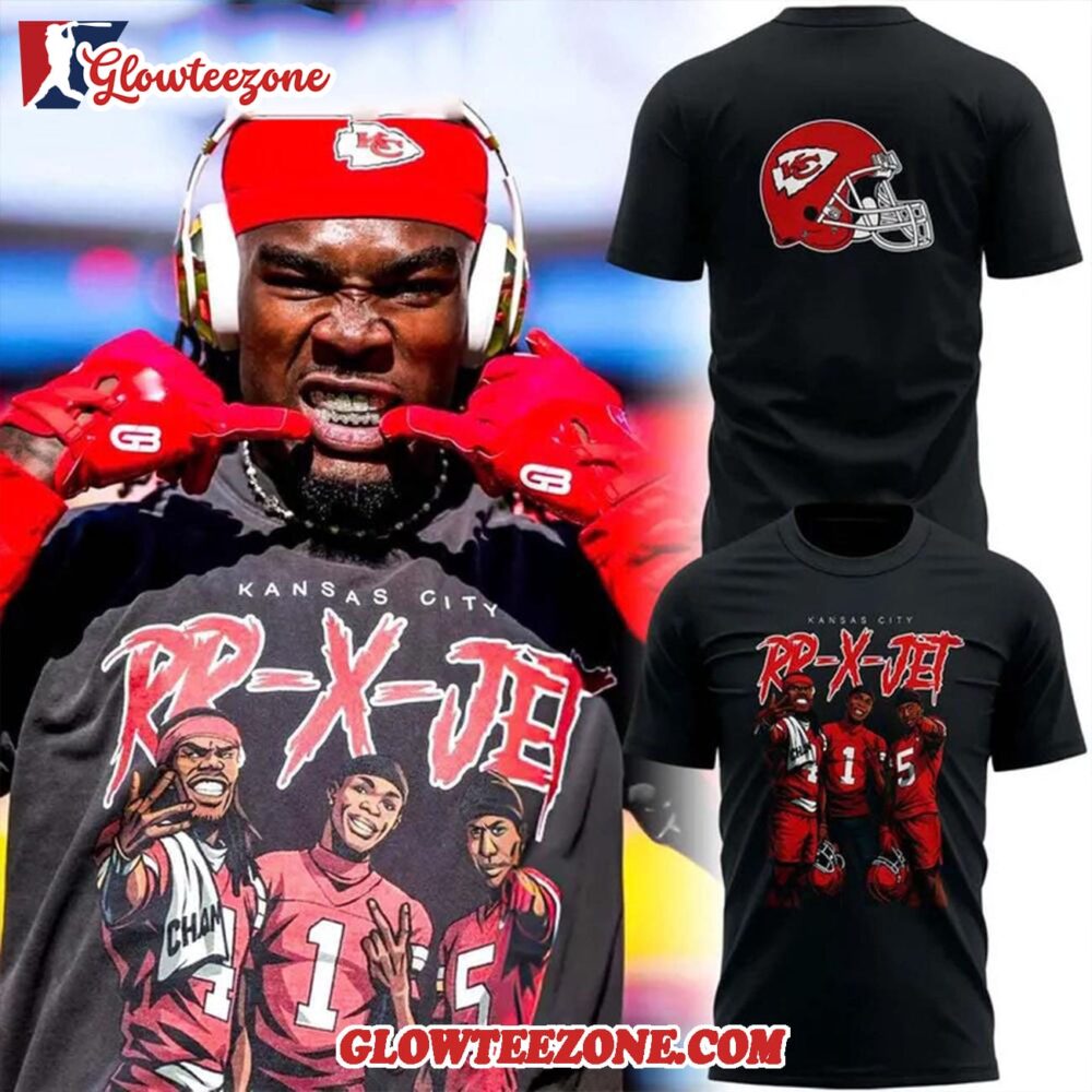 Kansas City Chiefs Rr X Jet 2025 T Shirt 1