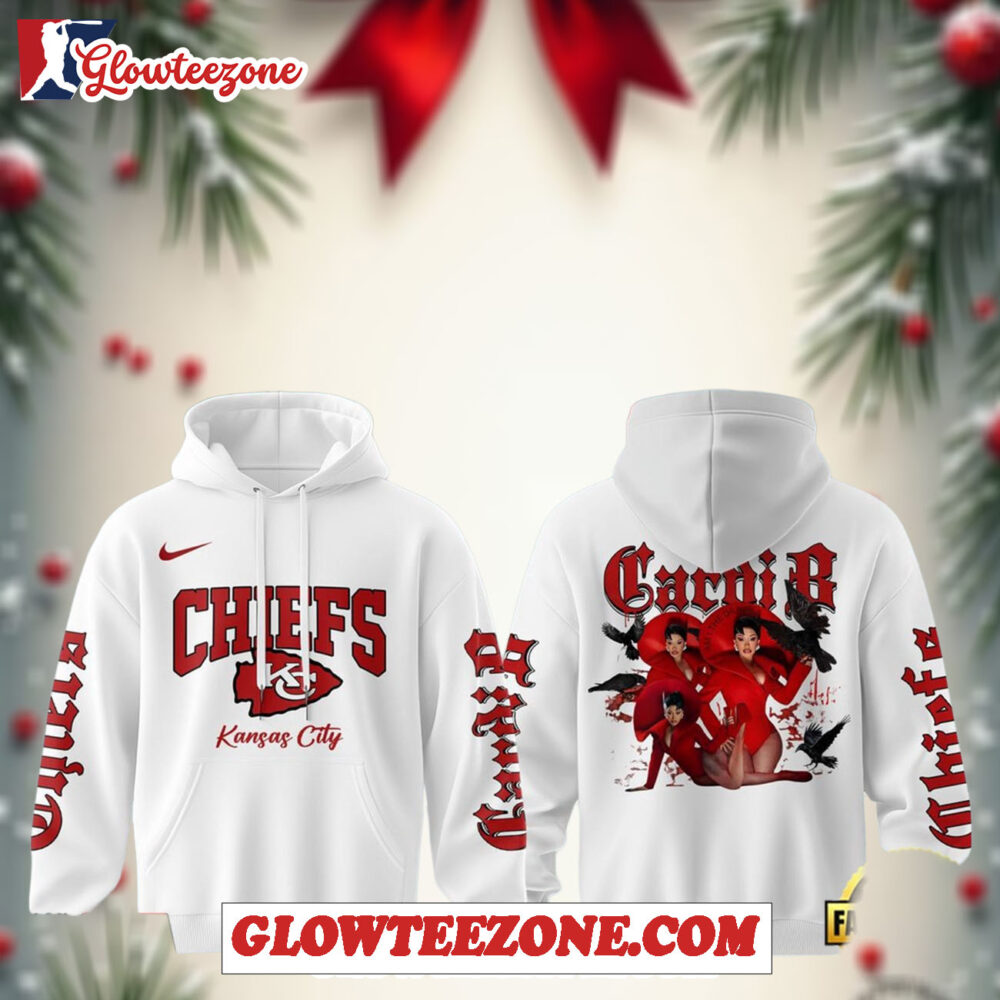 Kansas City Chiefs X Cardi B Little Miss Drama Tour 2026 Limited Edition Hoodie 1