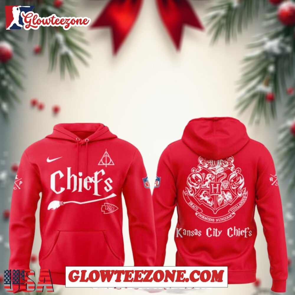 Kansas City Chiefs X Harry Potter Night 2025 Unisex 3d Hoodie 1