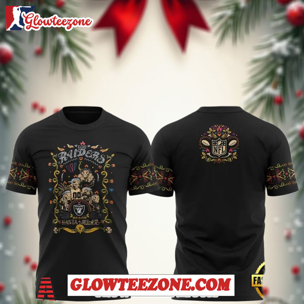 Las Vegas Raiders 2025 Hasta La Muerte Unisex 3d Shirt 1