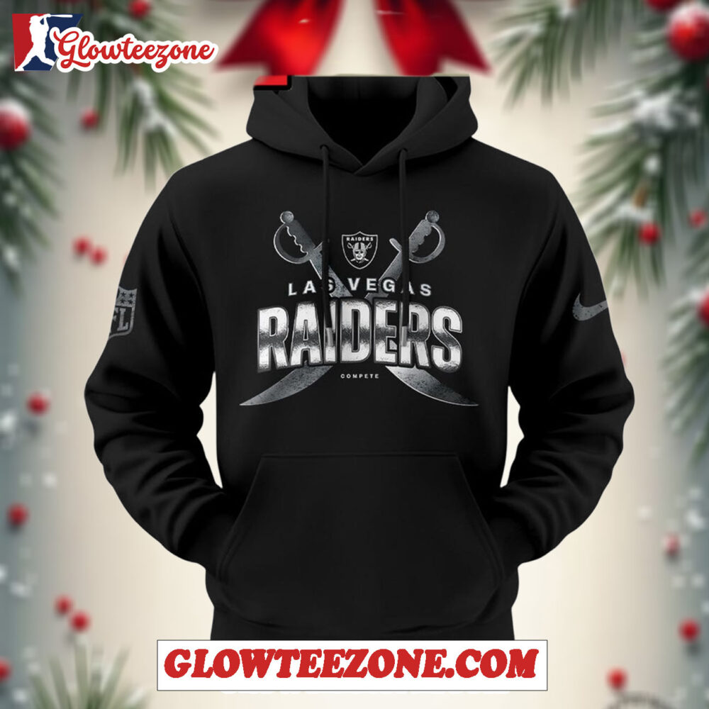 Las Vegas Raiders Head To New England Unisex 3d Hoodie 1