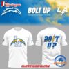 Los Angeles Chargers Bolt Up Shirt 2025 White Hoodie Shirt 1