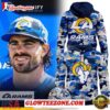 Los Angeles Rams Military Day Limited All Over Print Hoodie Shirt 1