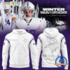 Minnesota Vikings Winter Warrior Intercept Cancer White Hoodie 1
