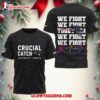 New England Patriots 2025 Nfl Crucial Catch Intercept Cancer We Fight Together 3d Shirt 1