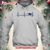 New England Patriots Heartbeat Hoodie Unisex Football T shirt Hoodie 1