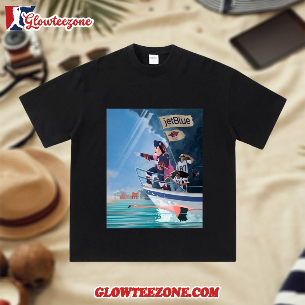 New England Patriots Packing For Tampa Jetblue T shirt
