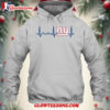 New York Giants Heartbeat Hoodie Unisex Football T shirt Hoodie 1