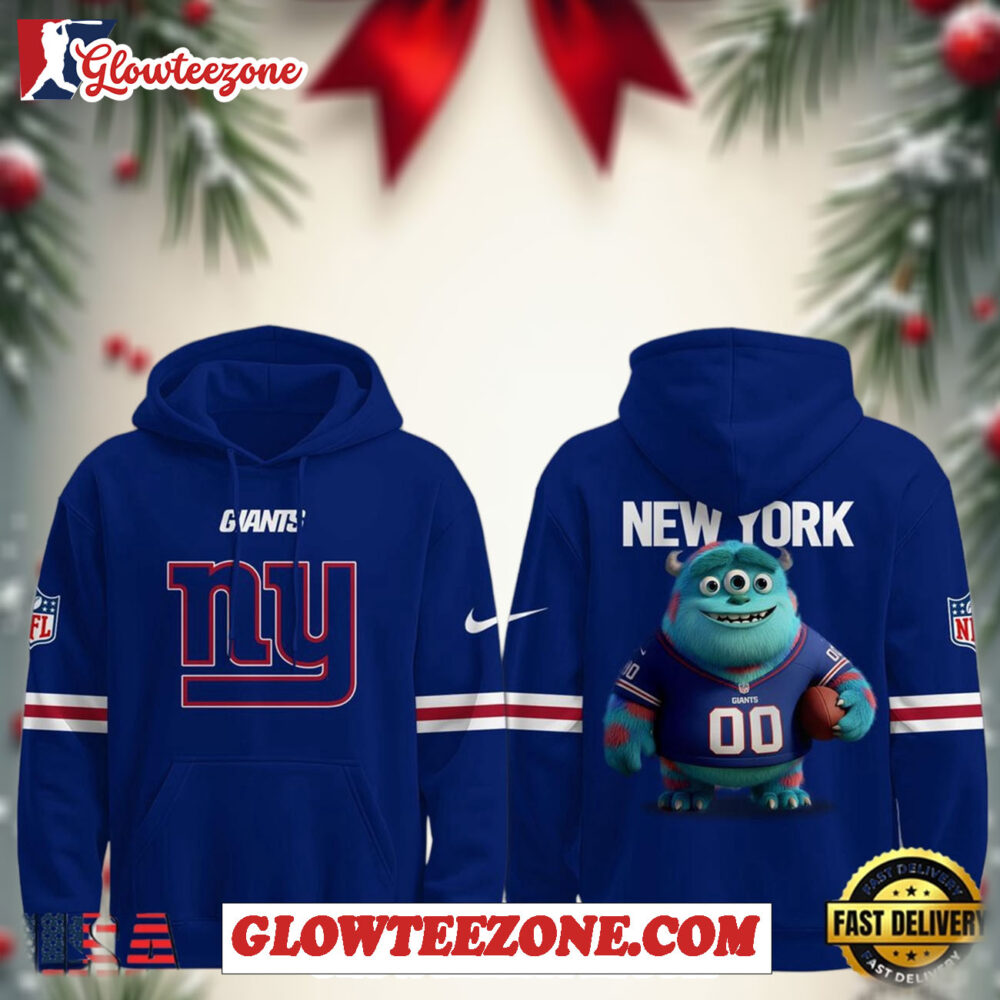 New York Giants X Monsters 2025 Custom Limited Edition Hoodie 1