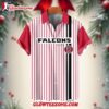 Nfl Atlanta Falcons Classic Retro Mascot Line Summer Beach Hawaiian Shirt 1