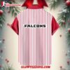 Nfl Atlanta Falcons Classic Retro Mascot Line Summer Beach Hawaiian Shirt 2