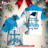 Nfl Carolina Panthers In My Veins Jesus Im My Heart Hawaiian Shirt 1