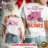 Nfl Chicago Bears In October We Wear Pink And Watch Unisex T Shirt 1