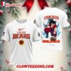 Nfl Chicago Bears X Dragon Ball Z Special T Shirt White 1