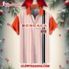 Nfl Cincinnati Bengals Classic Retro Mascot Line Summer Beach Hawaiian Shirt 1