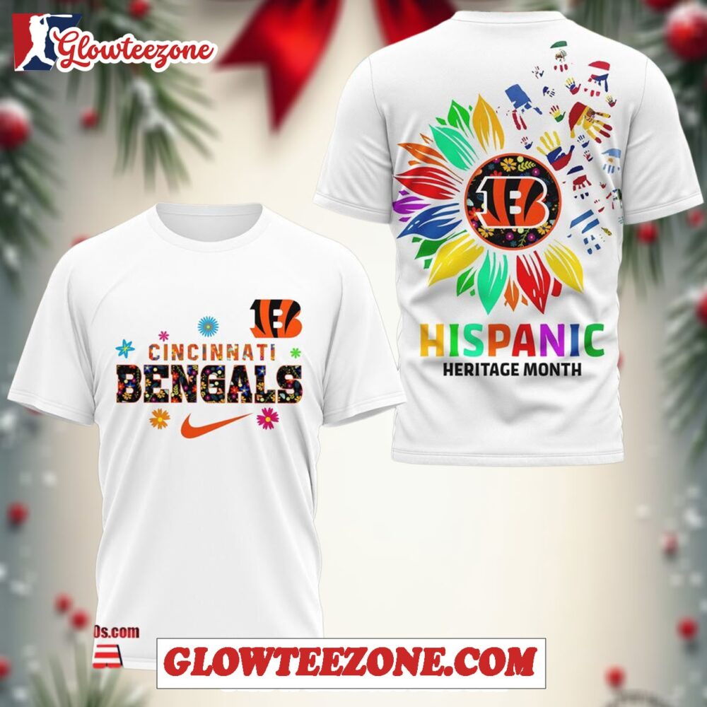 Nfl Cincinnati Bengals Hispanic Heritage Month Unisex T shirt 1