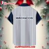 Nfl Denver Broncos Classic Retro Mascot Line Summer Beach Hawaiian Shirt 2